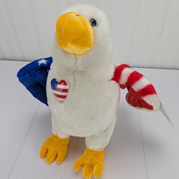 Sugar Loaf Americana Collection Eagle Plush Stuffed Animal American Flag Wings - Picture 1 of 13